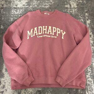 Madhappy Dusty Rose Crewneck Sweater